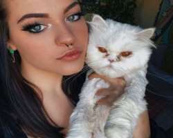 Pelch has adopted a cute cat in her home that also appeared in her Instagram posts.